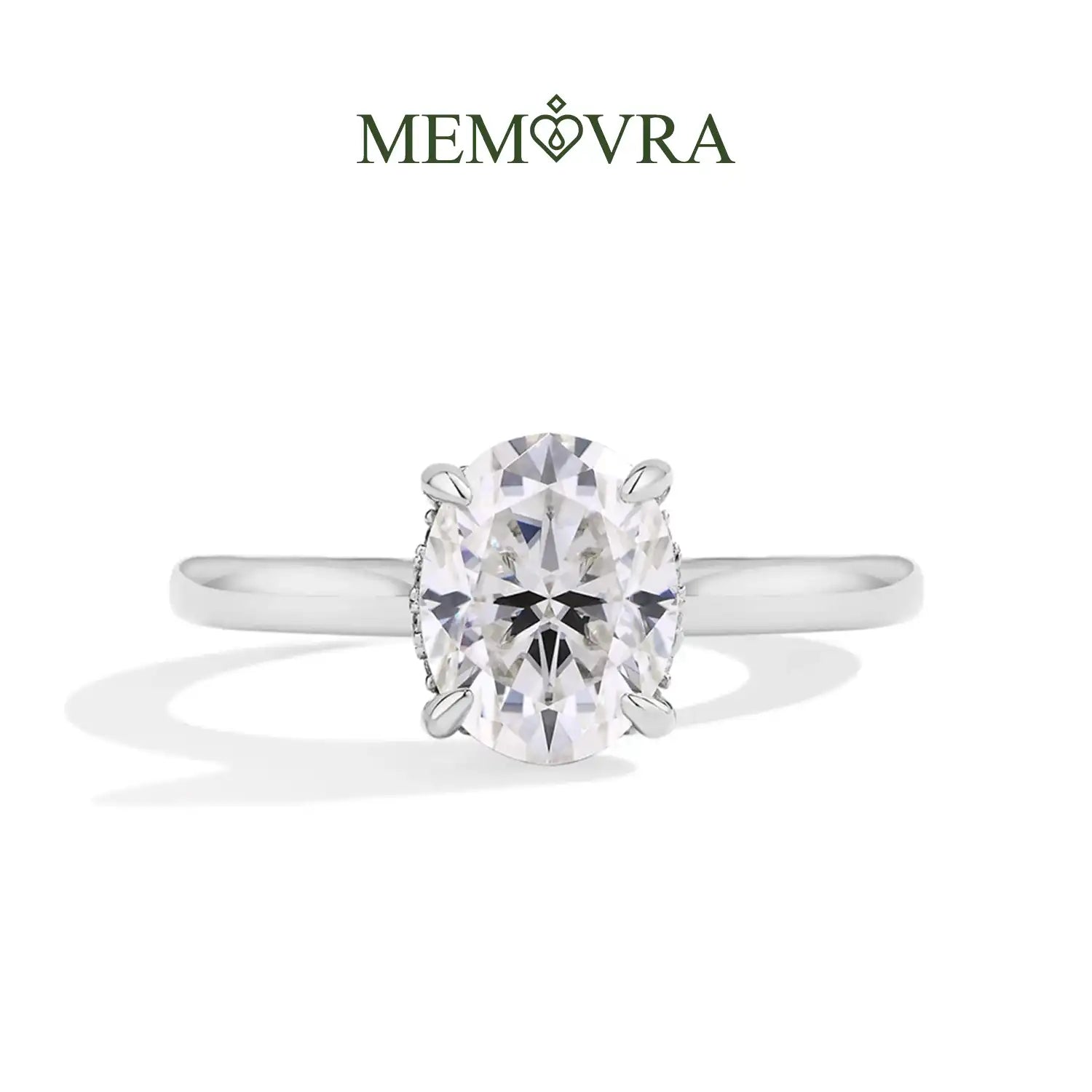 Eternal Grace Moissanite Engagement Ring